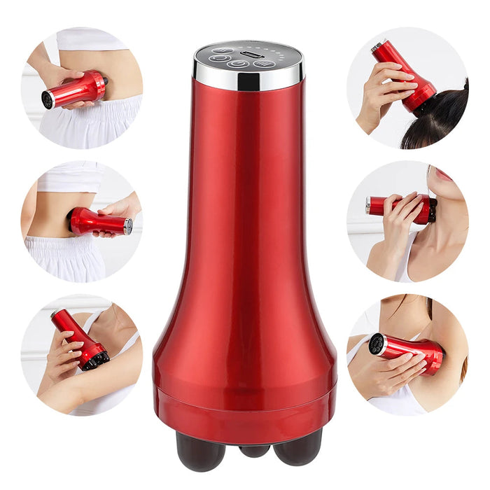 Eletric Body Shaper Slimming Human Liposuction Machine Red Light Pressotherapy Lymphatic Drainage Fat Burn Massager Weight Loss