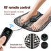 Eletric Heated EMS Foot Massage Machine Tens Fisioterapia Feet Blood Circulation 8 Modes 9-level Microcurrent Muscle Stimulation