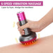Eletric Meridian Massage Brush Full Body Fat Burning Gua Sha Lymphatic Drainage Anti-cellulite Heating Microcurrent Red Light