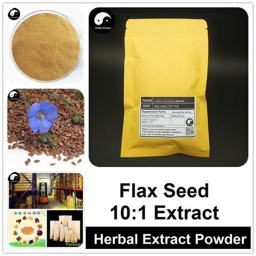 Flax Seed Extract Powder 10:1, Common Flax P.E., Ya Ma Zi-Health Wisdom™