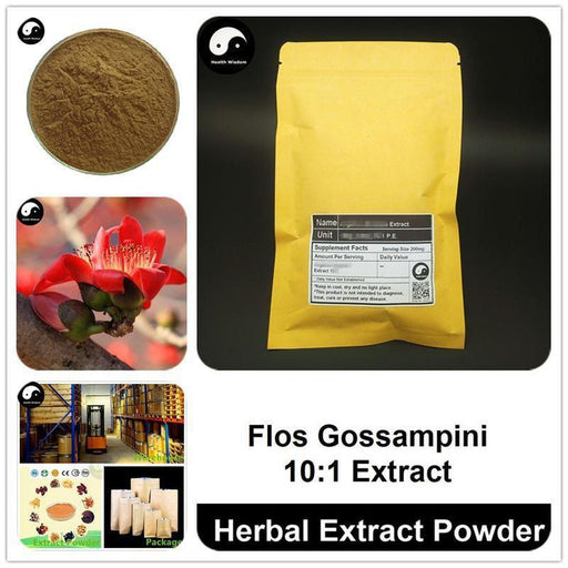 Flos Gossampini Extract Powder, Flos Bombacis Malabarici P.E. 10:1, Mu Mian Hua
