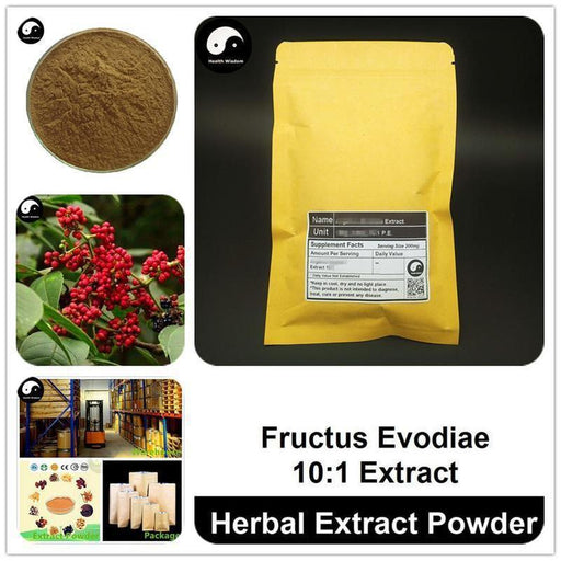 Fructus Evodiae Extract Powder, Euodia Ruticarpa P.E. 10:1, Wu Zhu Yu