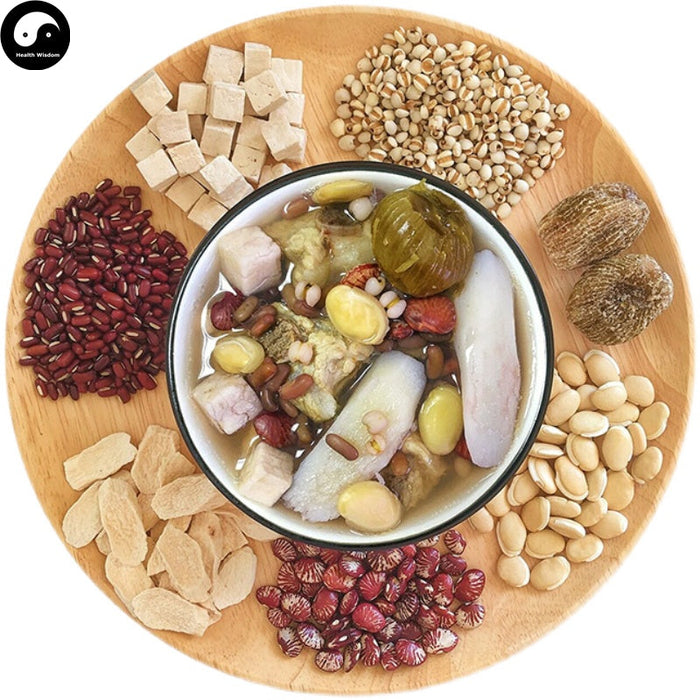 Fu Ling Huai Shan Yi Mi 茯苓淮山薏米 Chinese Guangdong Soup Ingredients Tang Bao 煲汤料包 Easy DIY Health Soups-Health Wisdom™