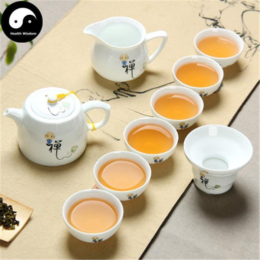 Full Kungfu Teapot Set With 6 Tea Cups 禅-Health Wisdom™