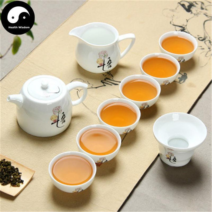 Full Kungfu Teapot Set With 6 Tea Cups 悟-Health Wisdom™