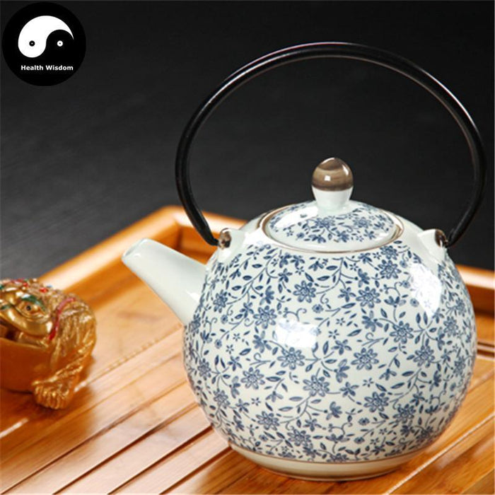 Full Kungfu Teapot Set With Mental Infuser+6 Cups