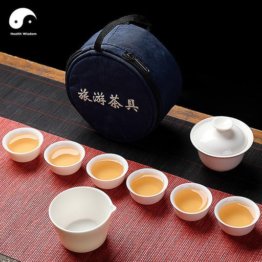 Full Travel Kungfu Gaiwan Cup Tea Set-Health Wisdom™