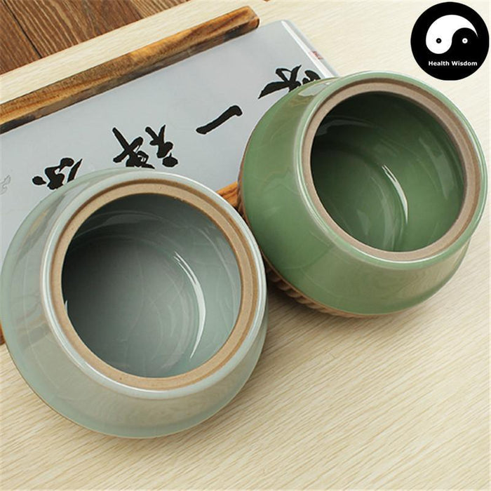 Ge Ceramic Loose Leaf Tea Storage 200g 茶叶罐-Health Wisdom™