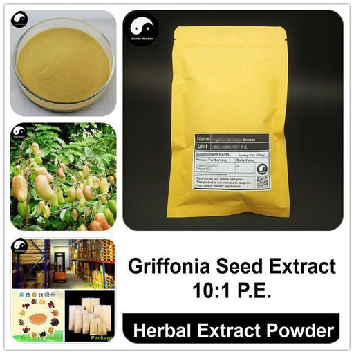 Griffonia Seed Extract Powder 10:1, Griffonia Simplicifolia P.E. 5-HTP, Jia Na Zi