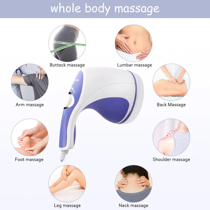 Handheld Fat Cellulite Remover Electric Body Slimming Massager Body Sculpting Device for Home Gym Muscle Vibrating Fat-Removing