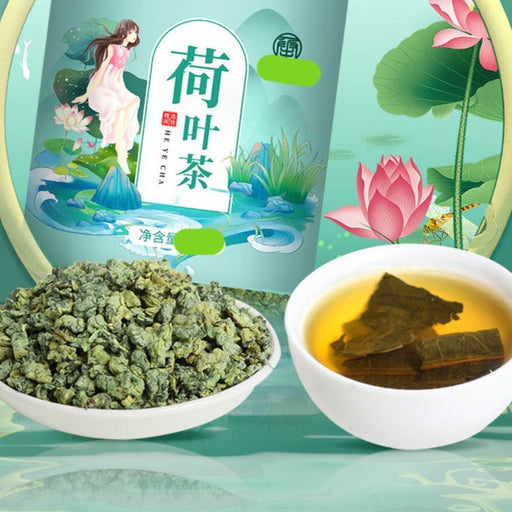 He Ye Cha 荷葉, Herb Tea Lotus Leaf, Dried Folium Nelumbinis Leaves-Health Wisdom™