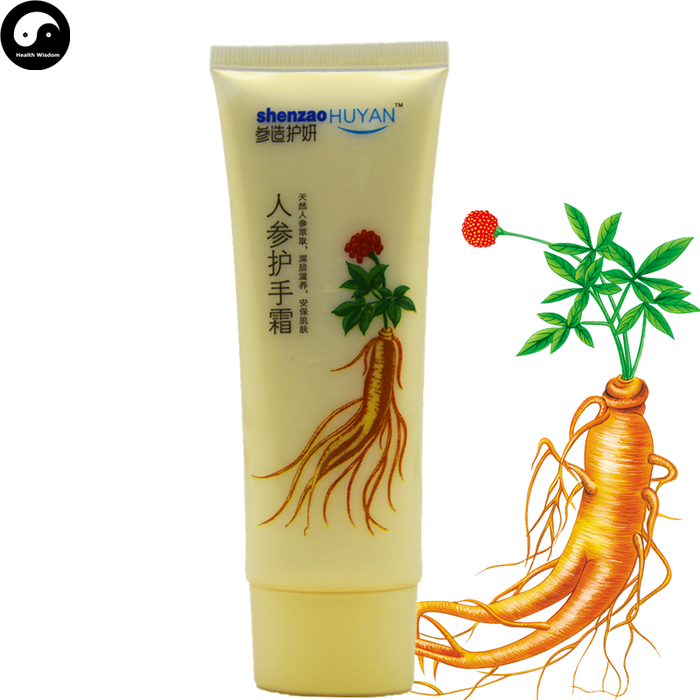 Herba Hand Cream Ginseng Extract Scented Beauty Skin Care Cream Ren Shen