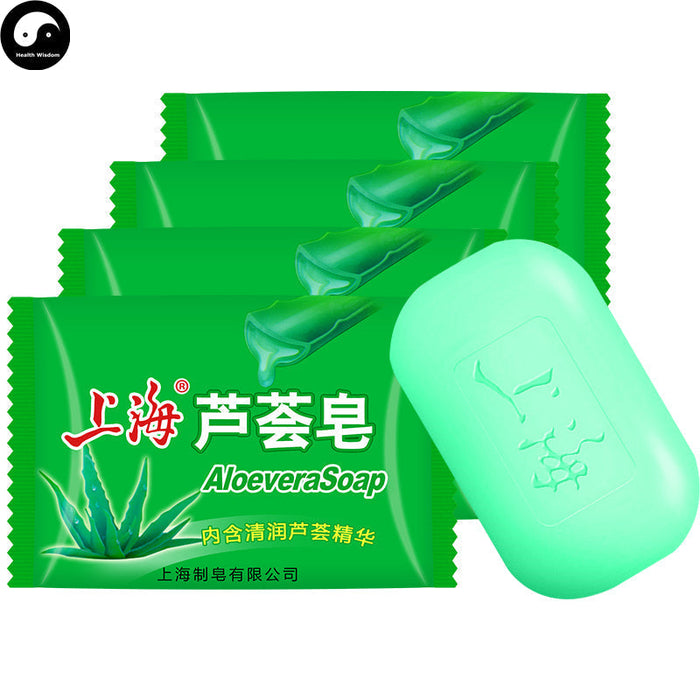 Herba Perfumed Soap Aloe Vera Extract Shanghai Scented Beauty Skin Care Soap