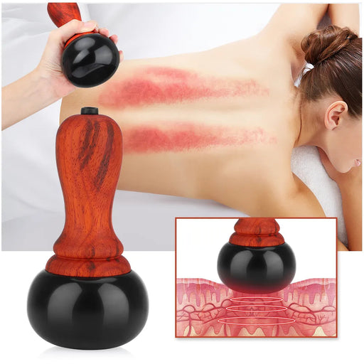 Hot Bian Stone Gua Sha Skin Scraping Warming Moxibustion Apparatus Scraper Body Massager Physiotherapy Back Relax Spa-Health Wisdom™