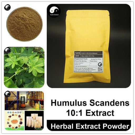 Humulus Scandens Extract Powder, Humulus Scandens Herb P.E. 10:1, Lǜ Cǎo-Health Wisdom™