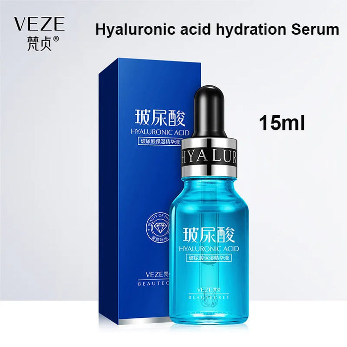 Hyaluronic Acid Face Serum Moisturizing Shrink Pores Remove Fine Lines Anti-Wrinkle Snail Whiten Caviar Anti-aging Face Essence