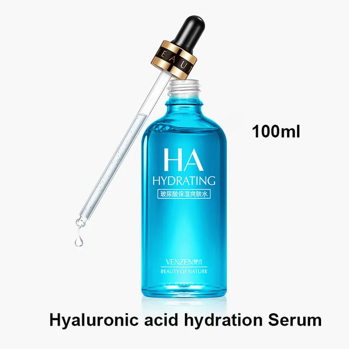 Hyaluronic Acid Face Serum Moisturizing Shrink Pores Remove Fine Lines Anti-Wrinkle Snail Whiten Caviar Anti-aging Face Essence-Health Wisdom™