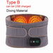 Infrared Heating Inflatable Belt Decompression Massaeger USB Charge LED Display Lumbar Bandage Spinal Corrector Waist Vibration-Health Wisdom™