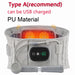 Infrared Heating Inflatable Belt Decompression Massaeger USB Charge LED Display Lumbar Bandage Spinal Corrector Waist Vibration