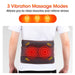 Infrared Heating Waist Massager Electric Belt Vibration USB Charge Red Light Hot Compress Lumbar Back Support Brace Pain Relief-Health Wisdom™