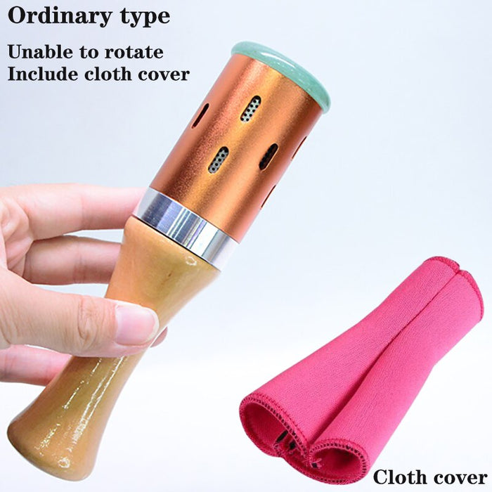 Jade Facial Beauty Massage Device Warm Moxibustion Rods Rotatable Lodestone Massager Moxa Stick Body Meridian Acupuncture Point-Health Wisdom™