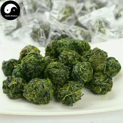 Jiao Gu Lan 絞股藍龙珠茶, Gynostemma Pentaphyllum Herb, Herba Gynostemmatis Ball Tea, Qi Ye Dan-Health Wisdom™