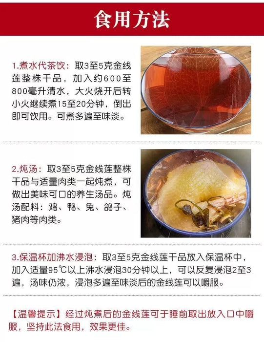 Jin Xian Lian 金线莲, Herba Anoectochilus Roxburghii, Jin Xian Lan-Health Wisdom™