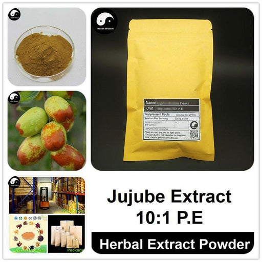 Jujube Extract Powder, Red Date P.E. 10:1, Da Zao-Health Wisdom™