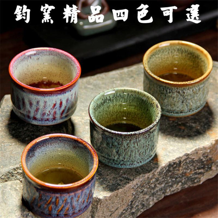 Jun Ceramic Tea Cups 100ml*1pcs-Health Wisdom™