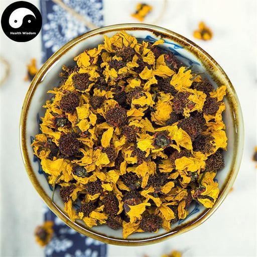 Kun Lun Xue Ju 雪菊, Flos Coreopsis Tinctoria, Snow Chrysanthemum Flower-Health Wisdom™