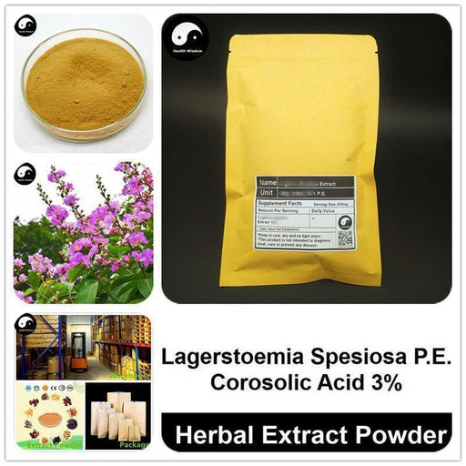 Lagerstoemia Spesiosa Extract Powder, Corosolic Acid 3%, Ba Na Ba-Health Wisdom™