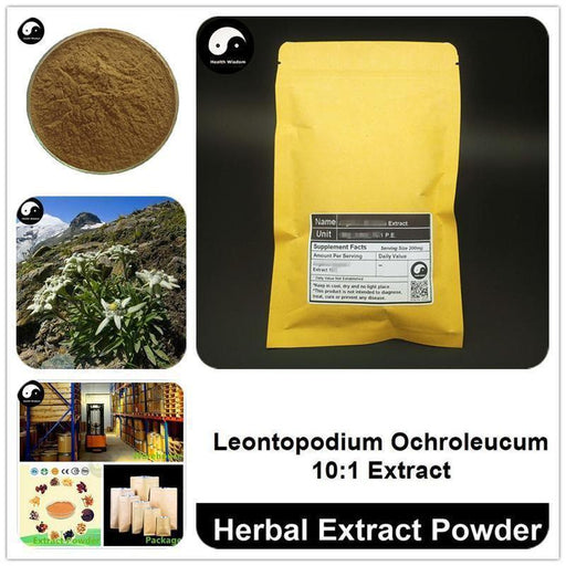 Leontopodium Ochroleucum Extract Powder, Leontopodium Herb P.E. 10:1, Bo Xue Cao