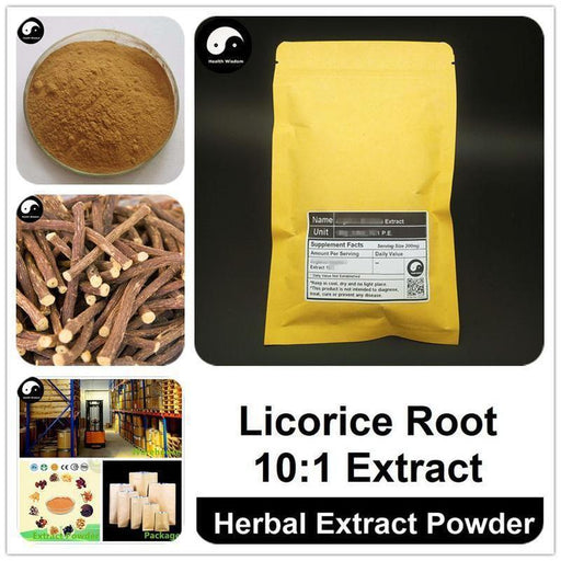 Licorice Root Extract Powder, Radix Glycyrrhizae P.E. 10:1, Gan Cao-Health Wisdom™