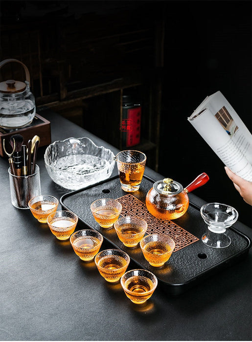 Light Luxury Tea Table Tray High Quality Chinese Tea Tray Tea Set Board Drainage Water Storage Tea Board
