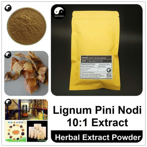 Lignum Pini Nodi Extract Powder, Pine Nodular Branch P.E. 10:1, Song Jie-Health Wisdom™
