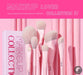 Makeup Brushes T336 with Pink Makeup Brushes Set 14pcs T495