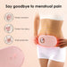Menstrual Period Abdominal Thermal Massager Vibrator Belt Electric Heat Relief Pain Uterine Stomach Abdominal Waist Warming Pad-Health Wisdom™