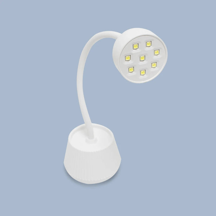 Mini Lotus Nail Lamp Quick Drying Gel Nail Polish Dryer UV Light For Gel Nails Professional Bendable UV LED Lamp For Manicure