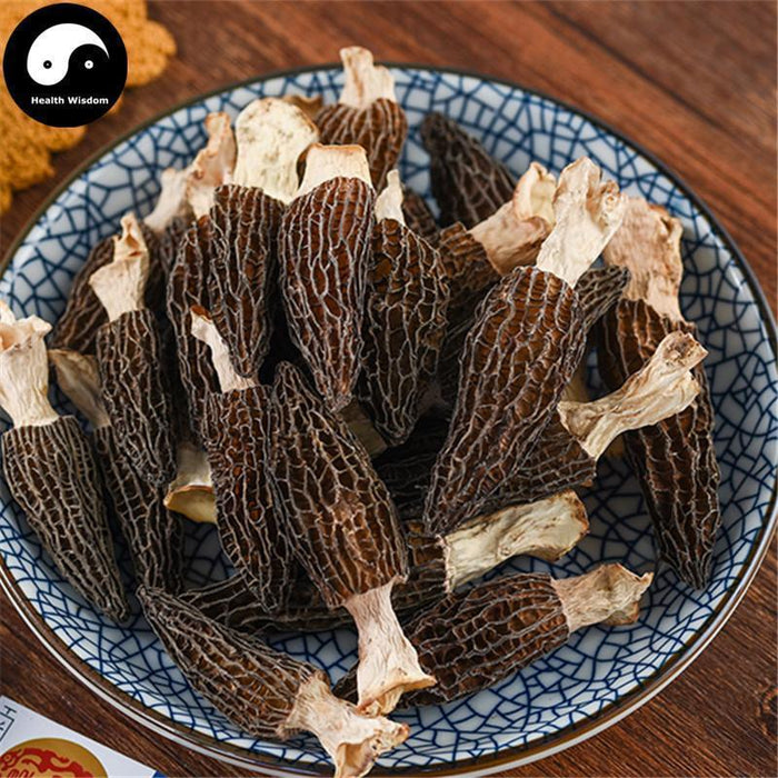 Morchella Vulgaris Mushroom, Chinese Rare Morels, Yang Du Jun 羊肚菌-Health Wisdom™