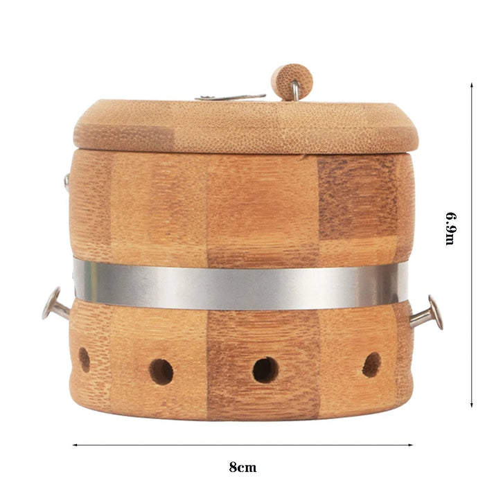 Moxibustion Box Adjustable Temperature Moxa Heat Tank with Wearable Rope Moxa Box Pain Relief Moxa Cone Burner Warm Massager-Health Wisdom™