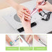 Nail Dust Collector Strong Vacuum Suction Table Desk Dust Cleaner Manicure Predicure Machine w/ Filter Nail Extractor Fan Salon-Health Wisdom™