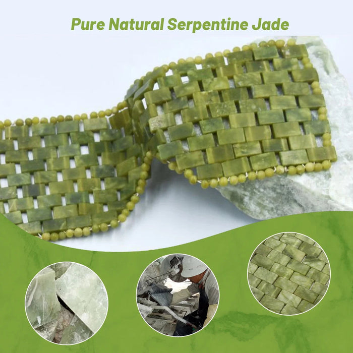 Natural Jade Face Mask Cold Therapy Jade Mask Cooling Sleep Eye Mask Relief Eye Cover Beauty Massage Tools Face Cooling Massager