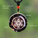 Natural Obsidian Necklace Reiki Garnet Energy Orgonite Converter Healing Yoga Necklace Orgone Gift For Women Amulet Jewelry-Health Wisdom™