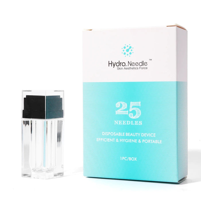 New Integrated Design Hydra Needle 25 pins Derma Stamp Microneedle Therapy New Hydro dermastamp for Skin Rejuvenation