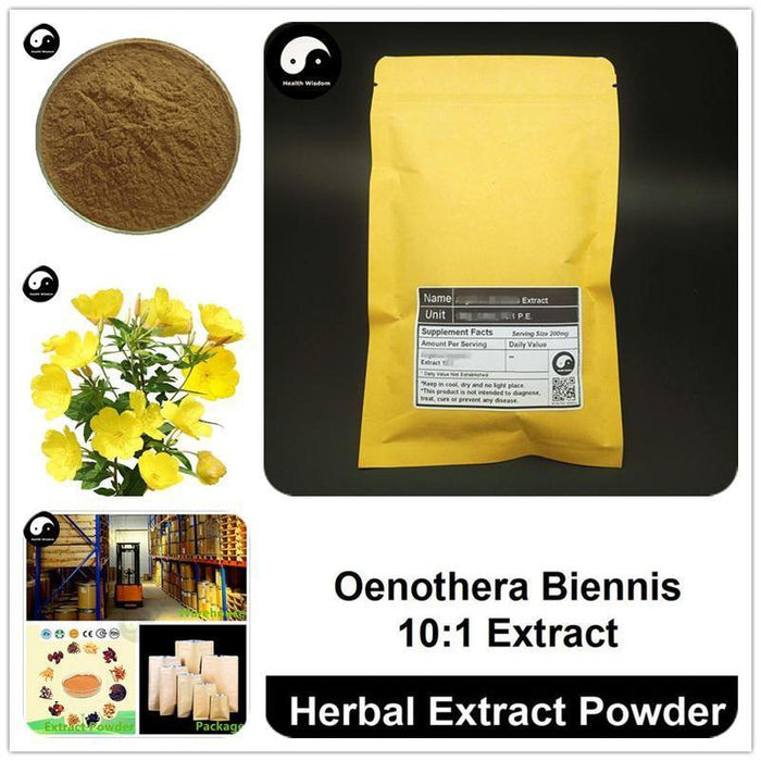 Oenothera Biennis Extract Powder, Evening Primrose P.E. 10:1, Yue Jian Cao