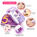 Original DRS 4/5/6in1 Derma Roller Needle Microdermabrasion Facial Roller Microneedle Kit for Skin Care Rejuvenation