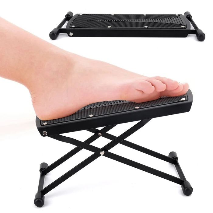 Pedicure Foot Rest Stand Non-Slip Home Footrest Adjustable Sturdy Manicure Foot Rest Nail Pedal Treat Your Feet No More Bending