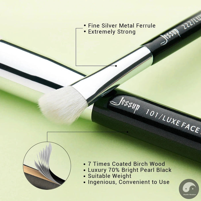 Perfect 10pcs Makeup Brushes Set Beauty tools Make up Brush Cosmetic Foundation Powder Definer Blending Eyeshadow Wing Liner-Health Wisdom™