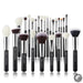 Perfect 25pcs Professional Makeup Brushes set Make up Brush Tools kit Foundation set Powder Blushes Beauty Pearl White T215
