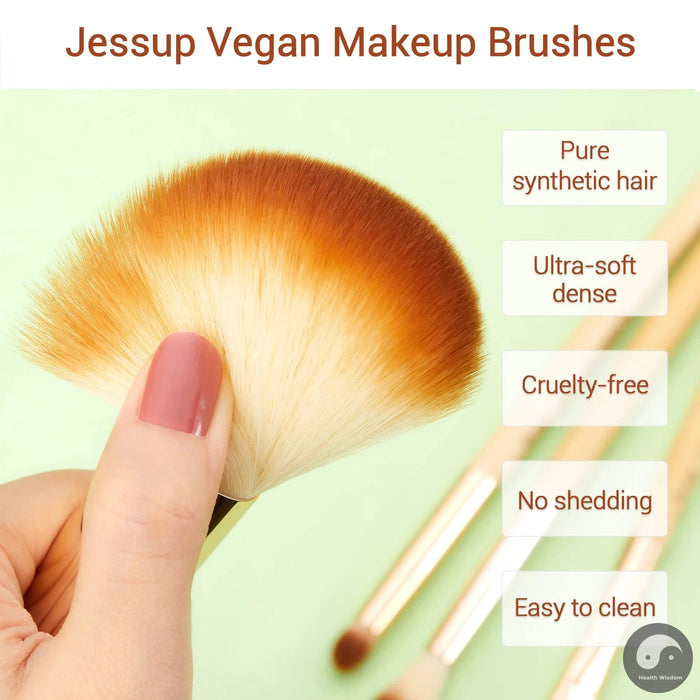 Perfect Brand 6pcs Bamboo Professional Makeup Brushes Sets Beauty Tools Make up Brush kit Buffer Paint Cheek Highlight Powder